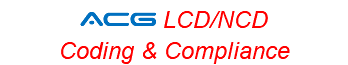 ACG LCD/NCD Coding & Compliance
