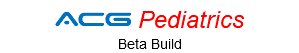 ACG Pediatrics Beta Build
